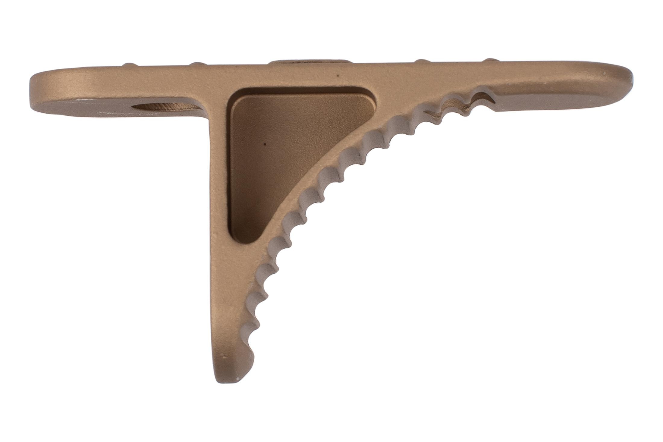 True North Concepts Aluminum M-LOK GripStop - Earth Brown